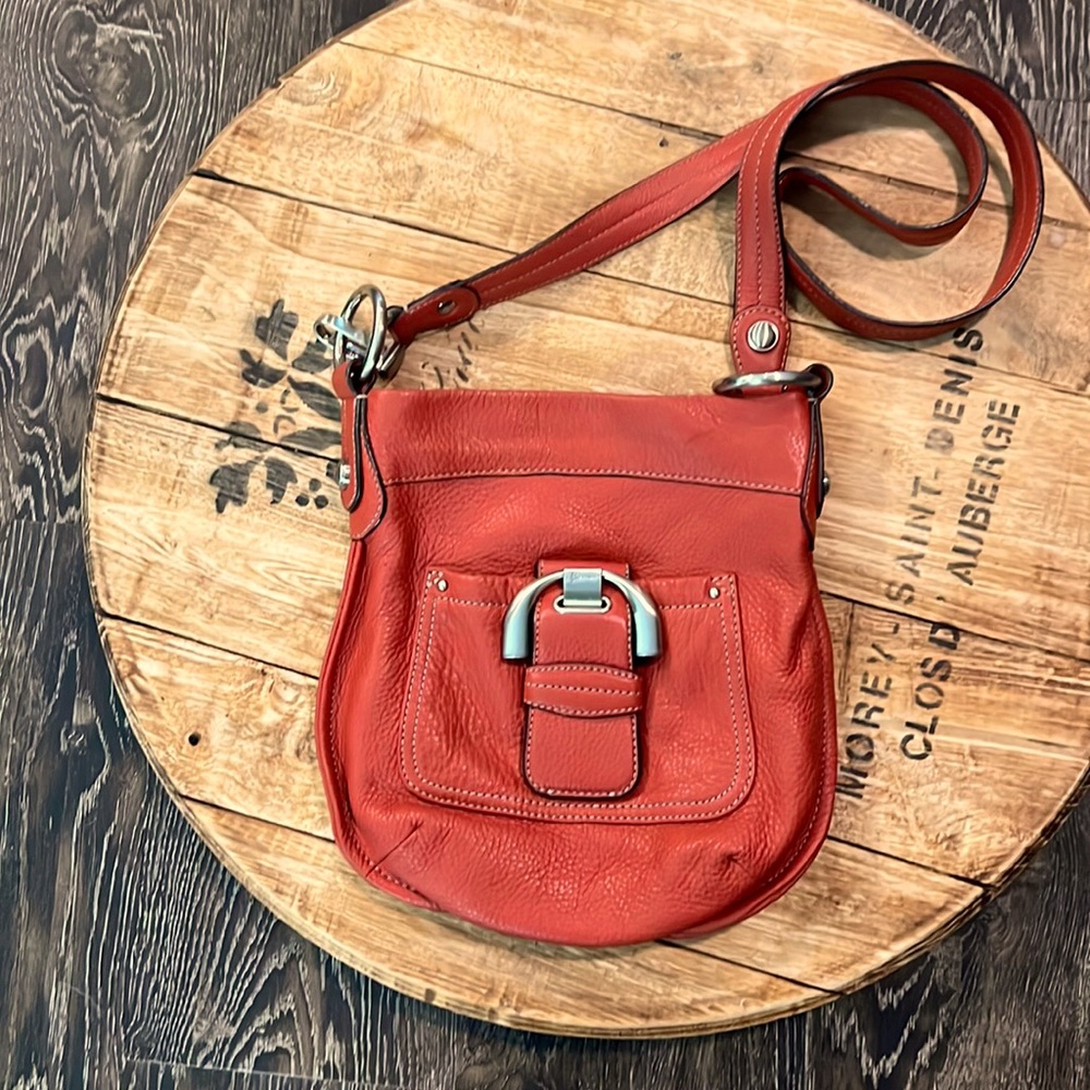COPY - Authentic B Makowsky burnt orange bag with leopard print inside 🔥Flash s…